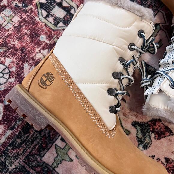 Timberland Womens inch Premium Puffer Waterproof Boot sz 8.5 - Picture 2 of 6